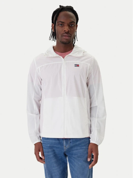 Zdjęcie produktu Tommy Jeans Kurtka przejściowa DM0DM23112 Biały Regular Fit