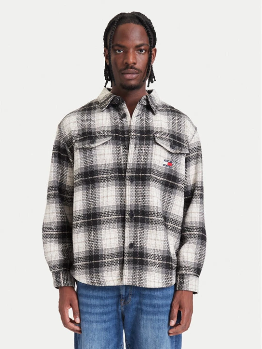 Zdjęcie produktu Tommy Jeans Kurtka przejściowa DM0DM23616 Czarny Regular Fit