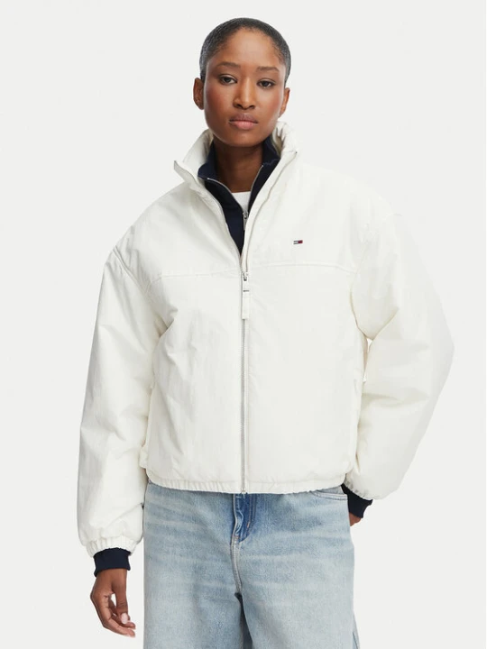 Zdjęcie produktu Tommy Jeans Kurtka przejściowa DW0DW22908 Biały Regular Fit