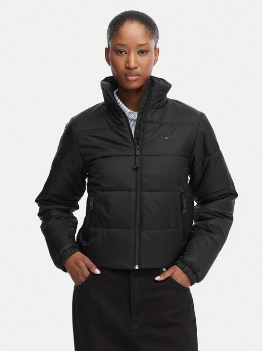 Zdjęcie produktu Tommy Jeans Kurtka przejściowa DW0DW23487 Czarny Regular Fit