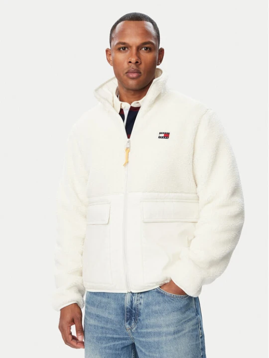 Zdjęcie produktu Tommy Jeans Kurtka przejściowa Essential DM0DM23227 Kremowy Regular Fit