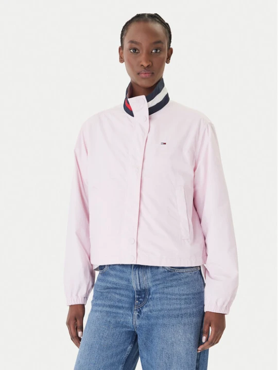 Zdjęcie produktu Tommy Jeans Kurtka przejściowa Essential DW0DW20439 Różowy Regular Fit