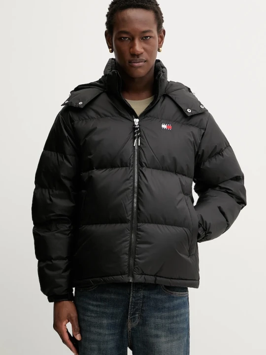 Zdjęcie produktu Tommy Jeans kurtka puchowa czarny