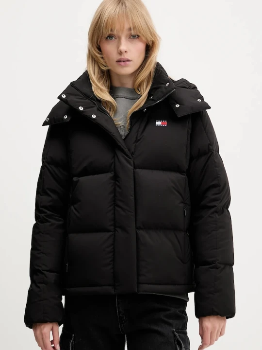 Zdjęcie produktu Tommy Jeans kurtka puchowa czarny