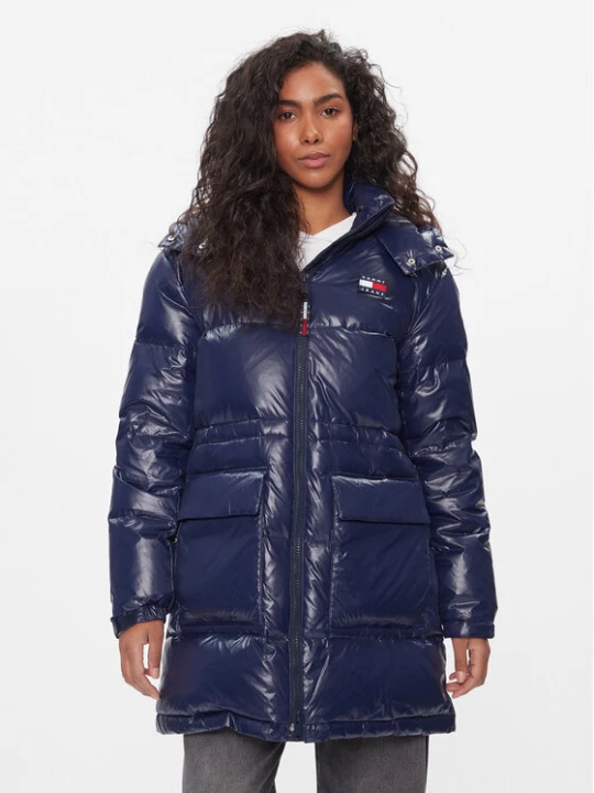 Zdjęcie produktu Tommy Jeans Kurtka puchowa Alaska DW0DW16573 Granatowy Regular Fit