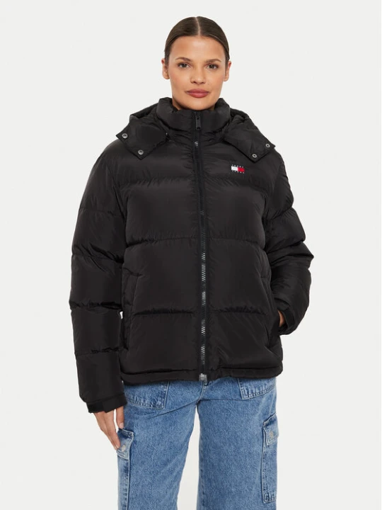 Zdjęcie produktu Tommy Jeans Kurtka puchowa Alaska DW0DW18610 Czarny Regular Fit