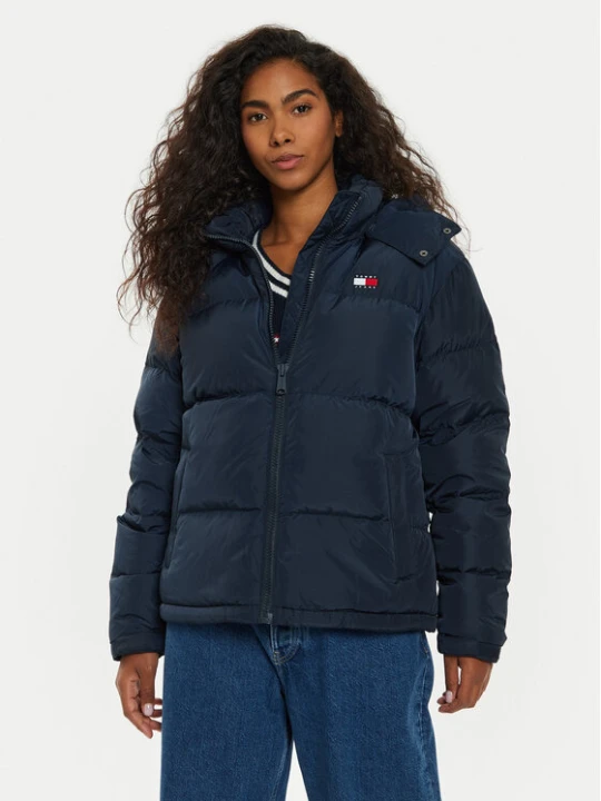 Zdjęcie produktu Tommy Jeans Kurtka puchowa Alaska DW0DW18610 Granatowy Regular Fit