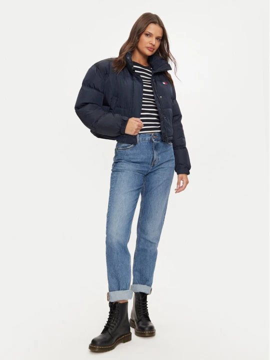 Zdjęcie produktu Tommy Jeans Kurtka puchowa Alaska DW0DW18820 Granatowy Relaxed Fit