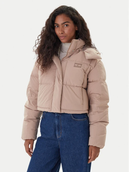 Zdjęcie produktu Tommy Jeans Kurtka puchowa Alaska DW0DW21624 Beżowy Regular Fit