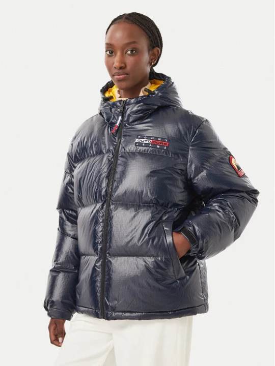 Zdjęcie produktu Tommy Jeans Kurtka puchowa Alaska DW0DW23802 Granatowy Oversize