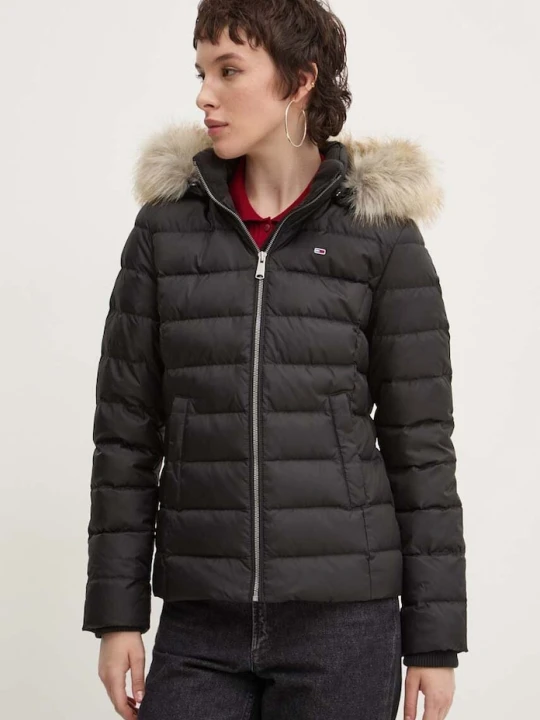 Zdjęcie produktu Tommy Jeans kurtka puchowa czarny