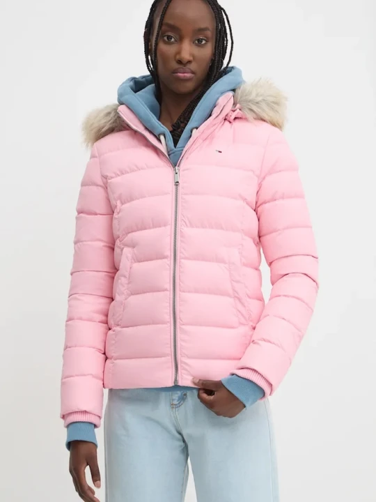 Zdjęcie produktu Tommy Jeans kurtka puchowa różowy