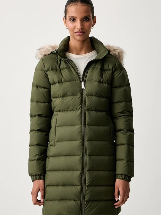 Zdjęcie produktu Tommy Jeans kurtka puchowa damska zielony