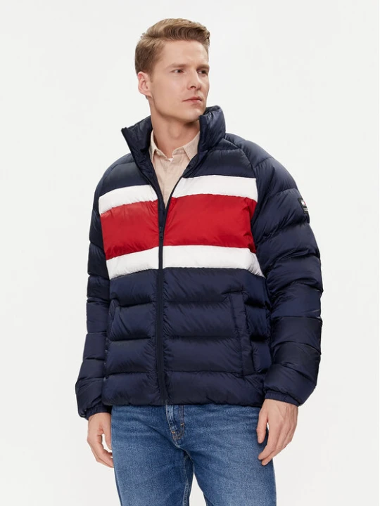 Zdjęcie produktu Tommy Jeans Kurtka puchowa DM0DM18012 Granatowy Regular Fit