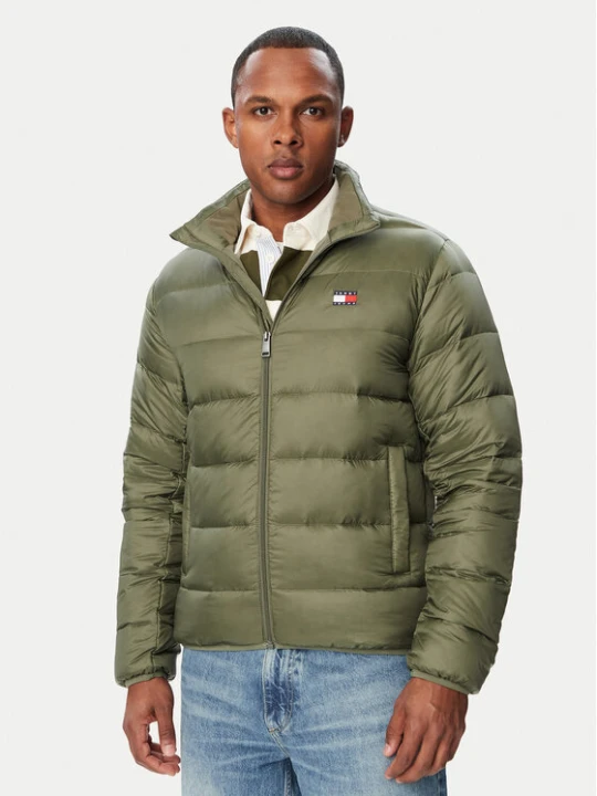 Zdjęcie produktu Tommy Jeans Kurtka puchowa DM0DM23231 Zielony Regular Fit