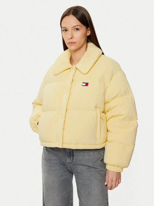 Zdjęcie produktu Tommy Jeans Kurtka puchowa DW0DW20390 Beżowy Regular Fit