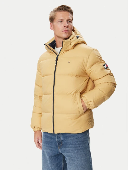 Zdjęcie produktu Tommy Jeans Kurtka puchowa Essential DM0DM19786 Beżowy Regular Fit