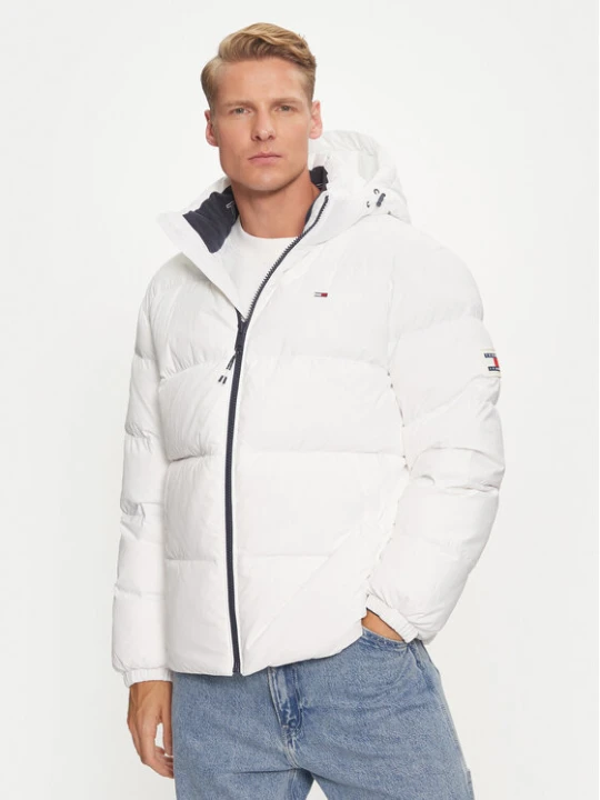 Zdjęcie produktu Tommy Jeans Kurtka puchowa Essential DM0DM19786 Biały Regular Fit