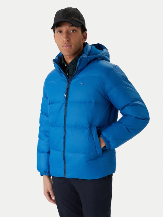 Zdjęcie produktu Tommy Jeans Kurtka puchowa Essential DM0DM19786 Niebieski Regular Fit