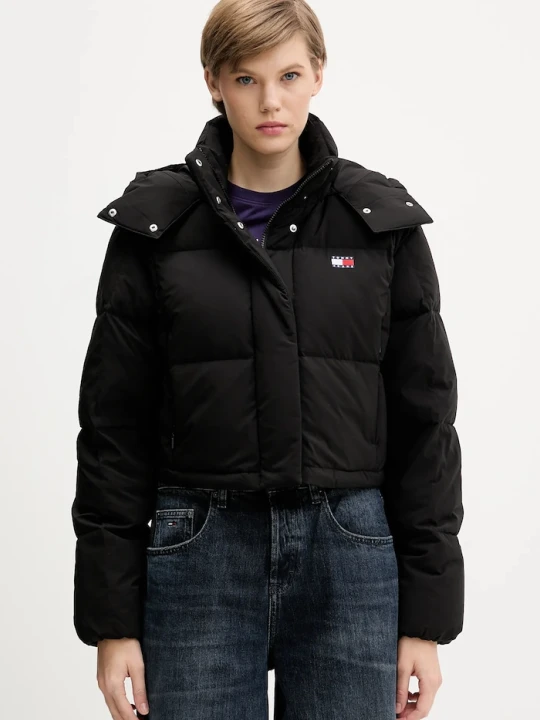 Zdjęcie produktu Tommy Jeans kurtka puchowa czarny