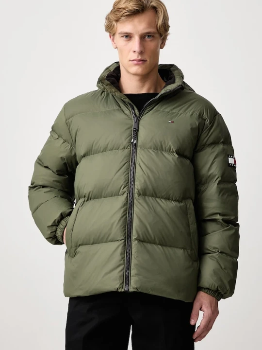 Zdjęcie produktu Tommy Jeans kurtka puchowa męska zielony