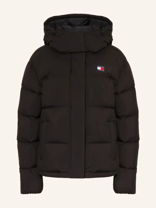 Zdjęcie produktu Tommy Jeans Kurtka Puchowa Z Odpinanym Kapturem schwarz CZARNY
