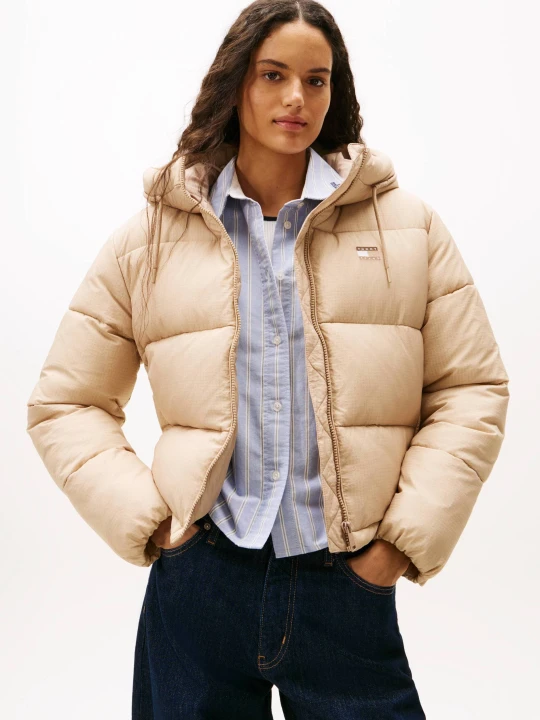 Zdjęcie produktu Tommy Jeans Kurtka | Regular Fit beżowy