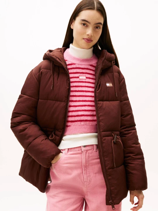 Zdjęcie produktu Tommy Jeans Kurtka | Regular Fit bordowy