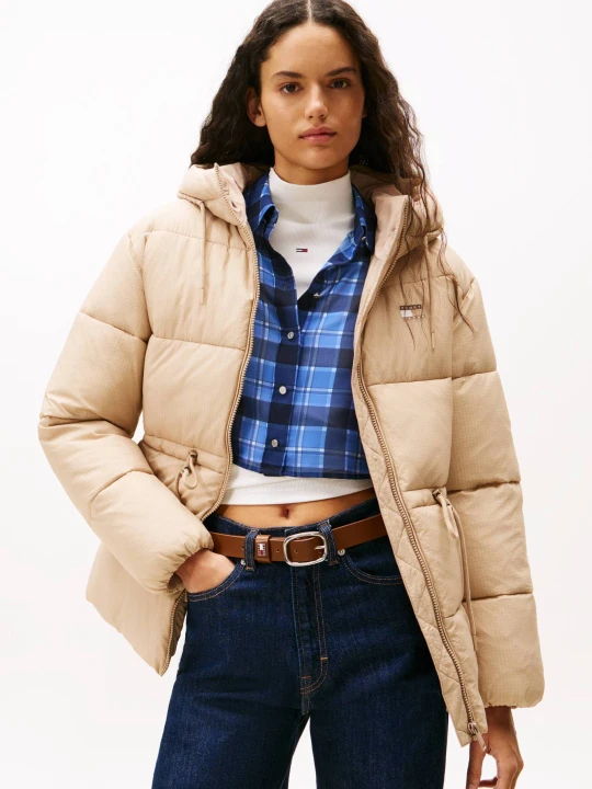 Zdjęcie produktu Tommy Jeans Kurtka | Regular Fit beżowy