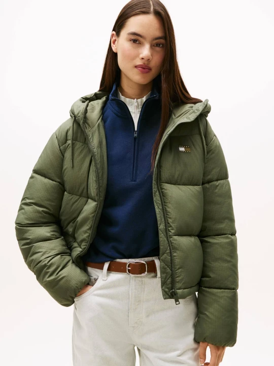 Zdjęcie produktu Tommy Jeans Kurtka | Regular Fit zielony