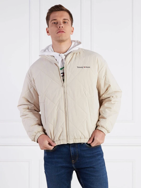 Zdjęcie produktu Tommy Jeans Kurtka | Regular Fit kremowy
