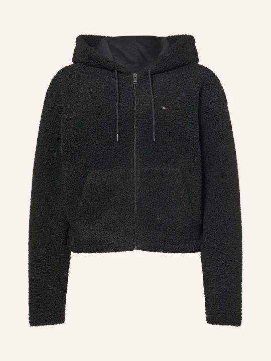 Zdjęcie produktu Tommy Jeans Kurtka Z Futerkiem Typu Teddy schwarz CZARNY
