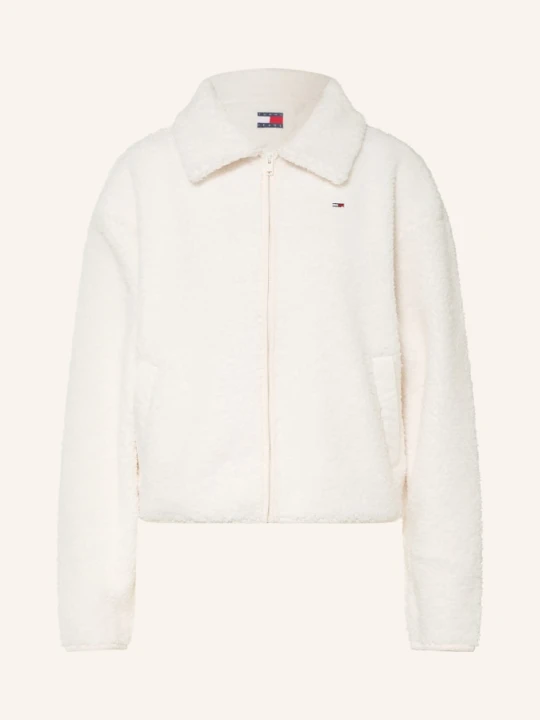 Zdjęcie produktu Tommy Jeans Kurtka Z Futerkiem Typu Teddy weiss ECRU
