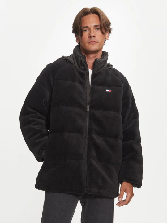 Zdjęcie produktu Tommy Jeans Kurtka zimowa DM0DM19638 Czarny Regular Fit