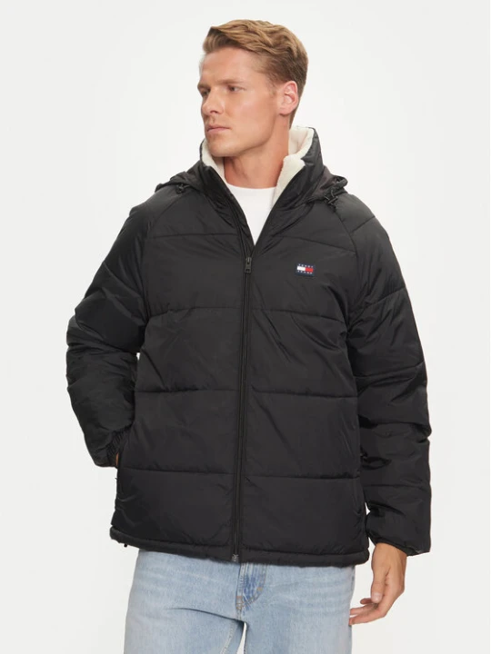 Zdjęcie produktu Tommy Jeans Kurtka zimowa DM0DM20003 Czarny Relaxed Fit