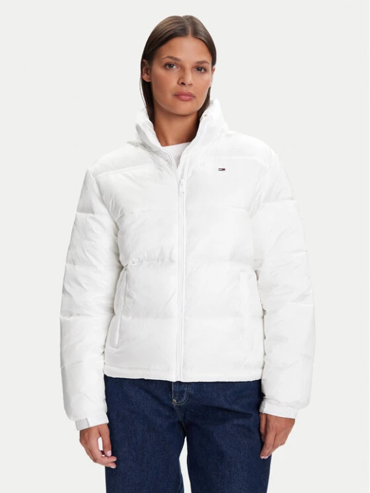 Zdjęcie produktu Tommy Jeans Kurtka zimowa DW0DW21619 Biały Relaxed Fit