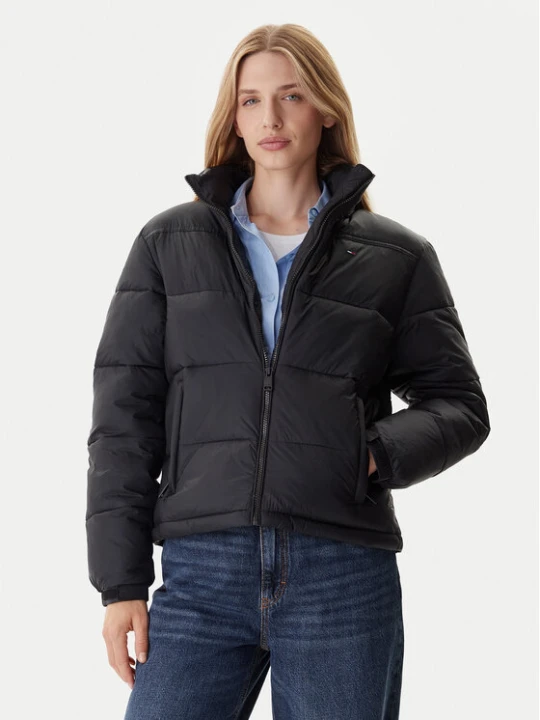 Zdjęcie produktu Tommy Jeans Kurtka zimowa DW0DW21619 Czarny Relaxed Fit