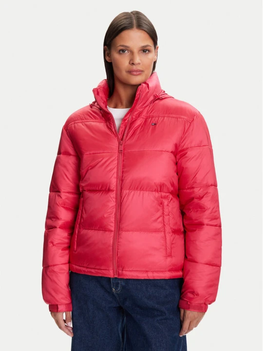 Zdjęcie produktu Tommy Jeans Kurtka zimowa DW0DW21619 Czerwony Relaxed Fit