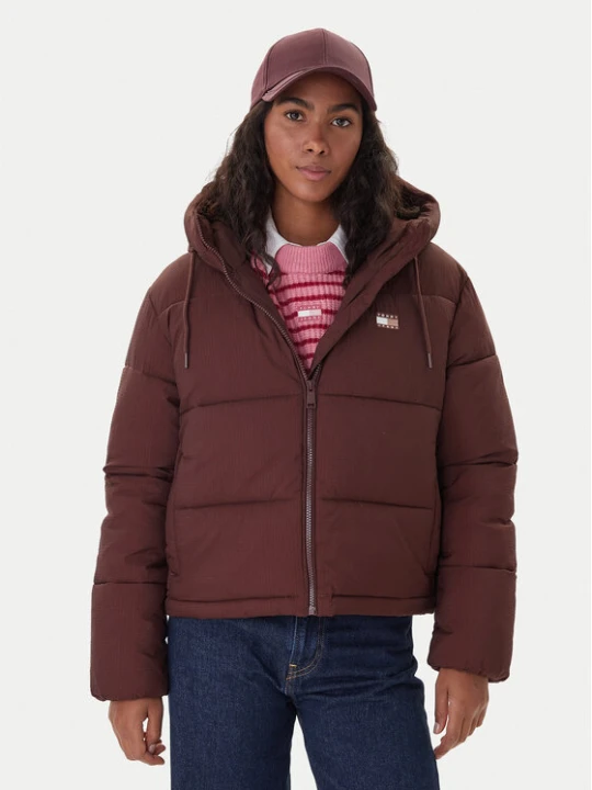 Zdjęcie produktu Tommy Jeans Kurtka zimowa DW0DW21625 Brązowy Regular Fit