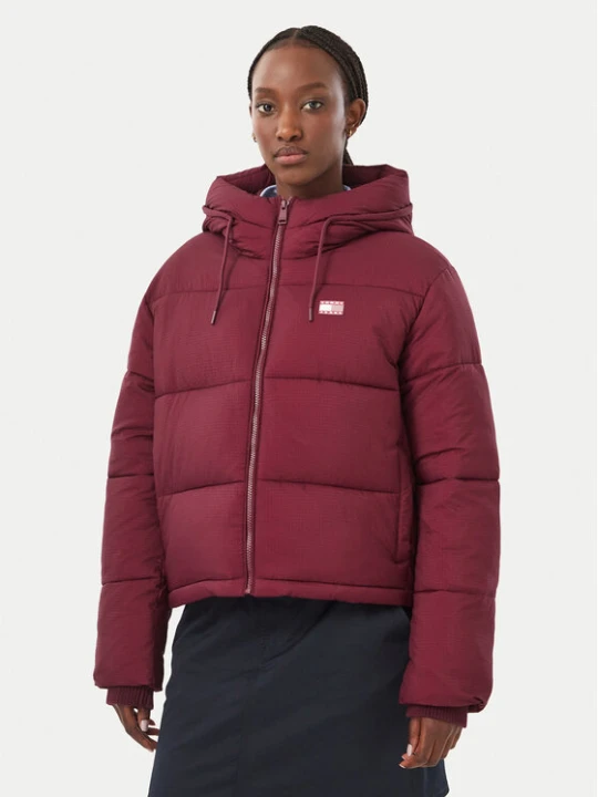 Zdjęcie produktu Tommy Jeans Kurtka zimowa DW0DW21625 Fioletowy Regular Fit
