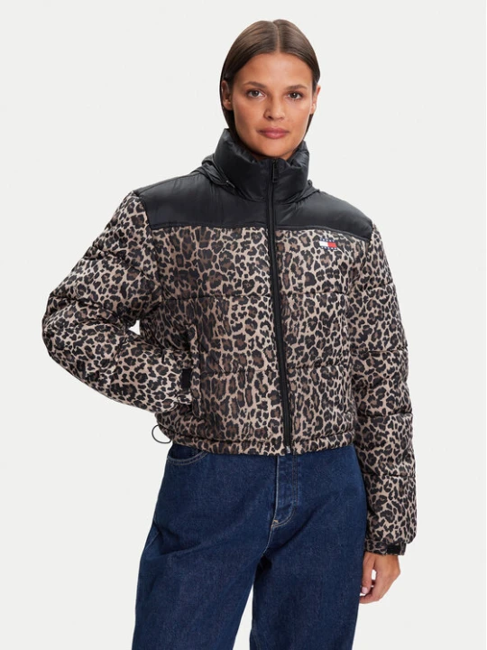 Zdjęcie produktu Tommy Jeans Kurtka zimowa DW0DW21967 Brązowy Relaxed Fit