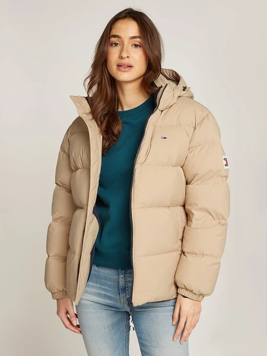 Zdjęcie produktu TOMMY JEANS Kurtka zimowa w kolorze beżowym rozmiar: 3XL