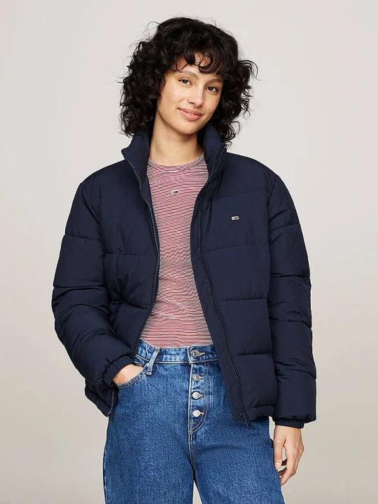Zdjęcie produktu TOMMY JEANS Kurtka zimowa w kolorze granatowym rozmiar: M