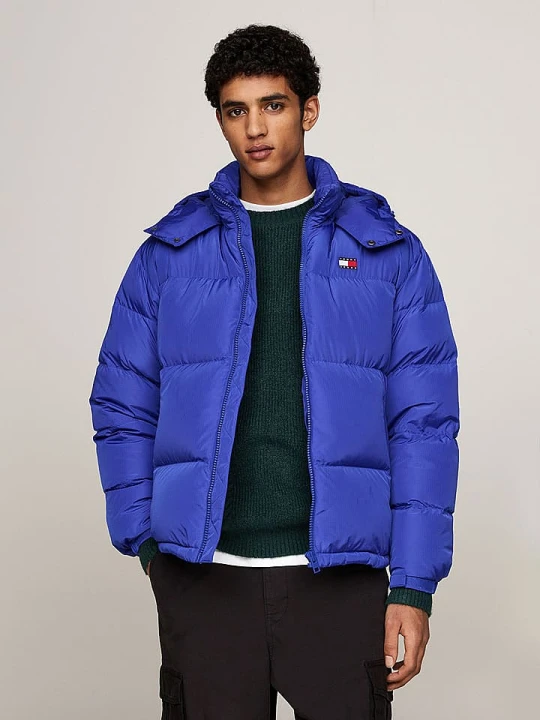 Zdjęcie produktu TOMMY JEANS Kurtka zimowa w kolorze niebieskim rozmiar: 3XL