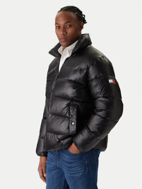 Zdjęcie produktu Tommy Jeans Kurtka zimowa Western DM0DM22286 Czarny Regular Fit