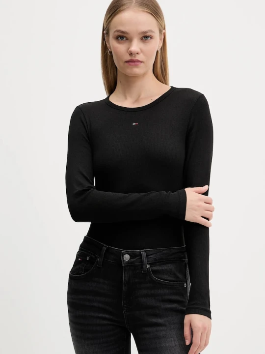 Zdjęcie produktu Tommy Jeans longsleeve 2-pack czarny