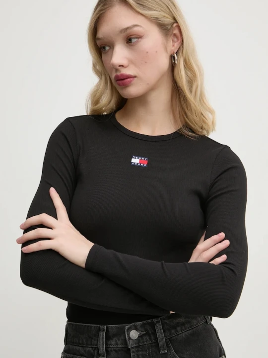 Zdjęcie produktu Tommy Jeans longsleeve czarny