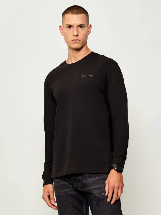 Zdjęcie produktu Tommy Jeans Longsleeve | Slim Fit czarny