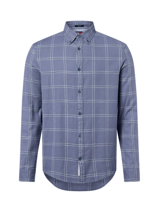 Zdjęcie produktu Tommy Jeans koszula w kratę Mężczyźni Regular Fit Bawełna niebieski