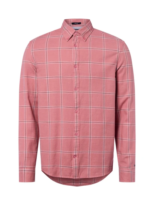Zdjęcie produktu Tommy Jeans koszula w kratę Mężczyźni Regular Fit Bawełna różowy